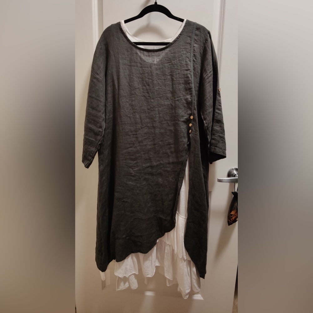 Linen Lagenlook Dress